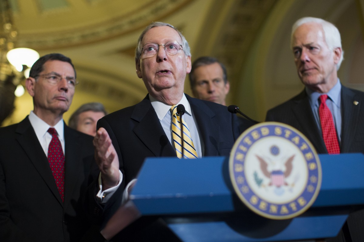 Mitch McConnell, Roy Blunt, John Barrasso, John Thune, John Cornyn