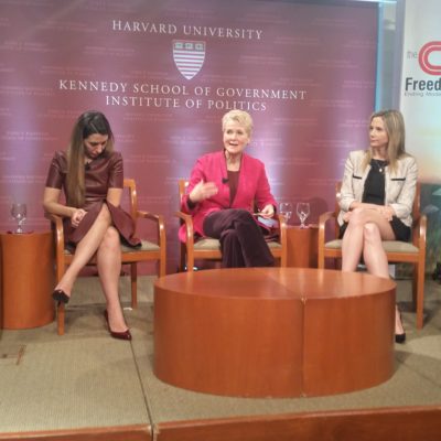 Swanee Hunt participates in CNN’s “Fight for Freedom: Confronting Modern-Day Slavery” forum