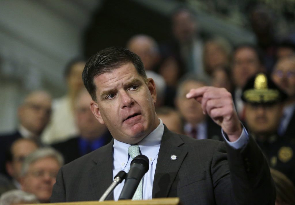 Mayor Marty Walsh has been a strong advocate for ending sex-buying in Boston. 